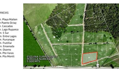 Hermosa Parcela Con Vistas A Volcanes - Austral Partners