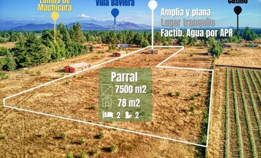 Terreno Parral, Parcela Parral En Venta Con Casa - Divergent