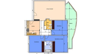 Departamento 4 ambientes 3 dorm. RETASADO