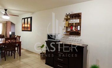 Casa equipada en San Genaro, Escobedo | 3 recámaras, 90 m² de terreno, 120 m² de