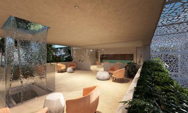 EN VENTA DEPARTAMENTO EN TULUM DE DOS HABITACIONES CON ALBERCA