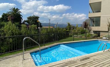 Departamento sector Montahue con vista al río