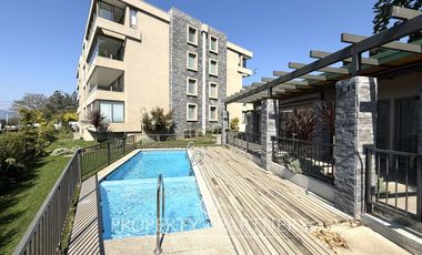 Departamento sector Montahue con vista al río