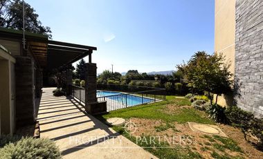 Departamento sector Montahue con vista al río