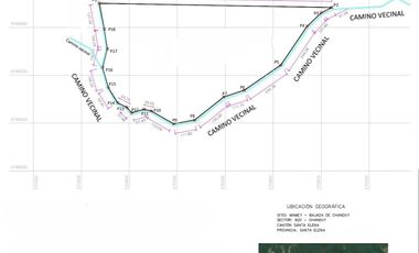 Terreno en venta en Mamey bajada Chanduy, Santa Elena, ChrC