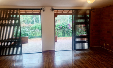 Casa en Arriendo en El Retiro