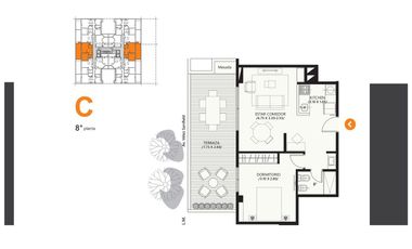 Departamento en venta en Nueva Cordoba - PATAGONIA 15