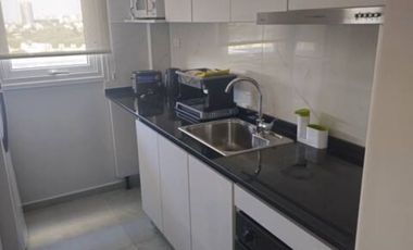 Departamento amoblado 1 dormitorio con cochera en alquiler