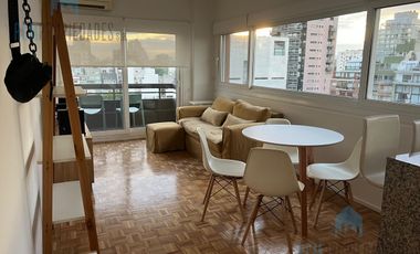 alquiler de departamento de 2 ambientes amueblado en Palermo