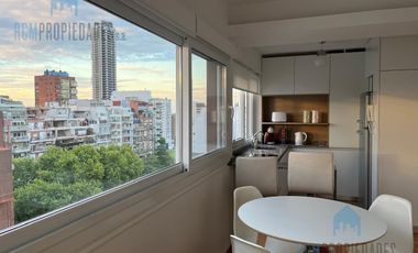 alquiler de departamento de 2 ambientes amueblado en Palermo