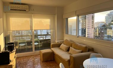 alquiler de departamento de 2 ambientes amueblado en Palermo
