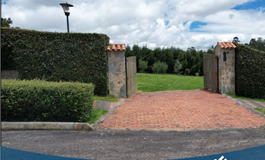 Vendo Lote de 3.284 mts Tenjo en Conjunto Cerrado