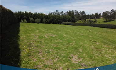 Vendo Lote de 3.284 mts Tenjo en Conjunto Cerrado