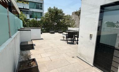 Departamento amueblado en renta Col. Cuauhtemoc