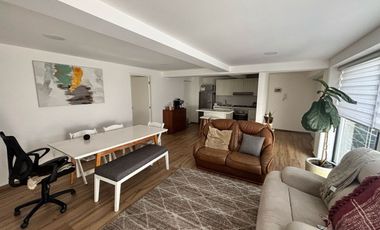 Departamento amueblado en renta Col. Cuauhtemoc