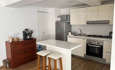 Departamento amueblado en renta Col. Cuauhtemoc