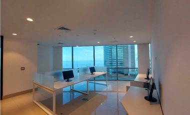 ALQUILER / VENTA OFICINA AMOBLADA  FINANCIAL PARK COSTA DEL ESTE