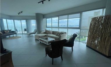 SE ALQUILA APARTAMENTO AMOBLADO PH YACHT CLUB VISTA AL MAR
