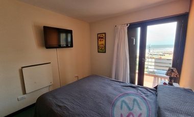 Departamento en venta de 1 dormitorio c/ cochera y vista al mar!