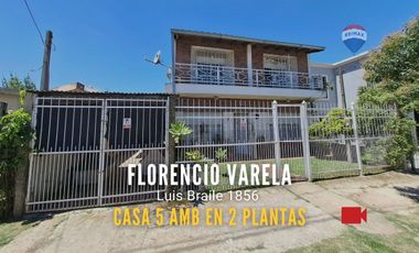 Venta casa 4 amb,con cochera y parrilla F.Varela