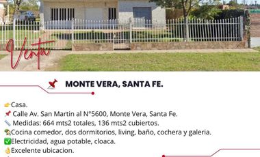 Casa en venta en La Capital, Monte Vera