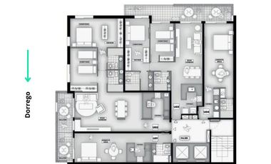 Departamento en venta de 2 dormitorios en Dorrego 1409 - Centro
