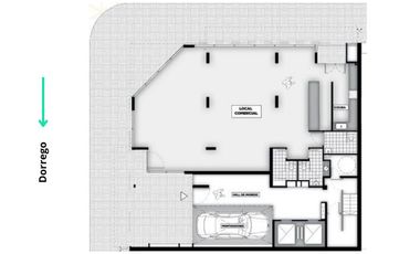 Departamento en venta de 2 dormitorios en Dorrego 1409 - Centro