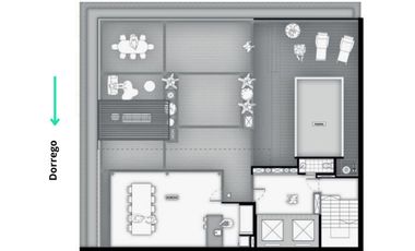 Departamento en venta de 2 dormitorios en Dorrego 1409 - Centro