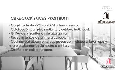 Departamento Premium 2AMB en Los Troncos (67m2)