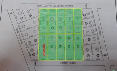 Terreno / Lote en venta de 1200m2 ubicado en Touring Club