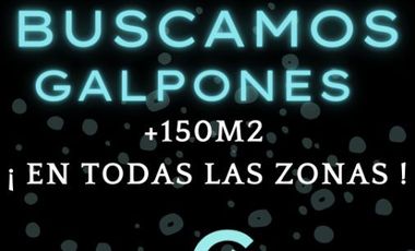 ¡ BUSCAMOS GALPONES EN ZONA OESTE ! Para importantes clientes