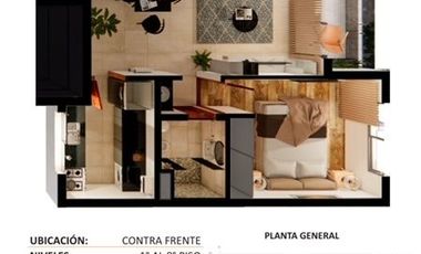 Departamento en venta de 1 dormitorio en La Plata