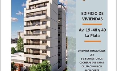 Departamento en venta de 1 dormitorio en La Plata