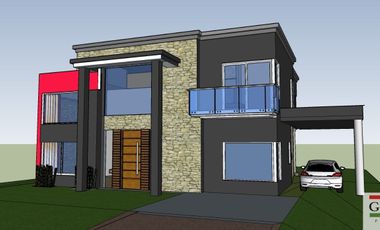 Venta Lagos de Canning B° Privado Casa de 3 dormitorios escritorio a terminar