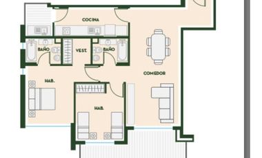 Duplex Depto En Venta Canning Park  4 Amb Exc Ubicacion