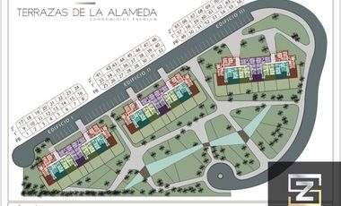 Departamento 3 Ambientes Terrazas De La Alameda