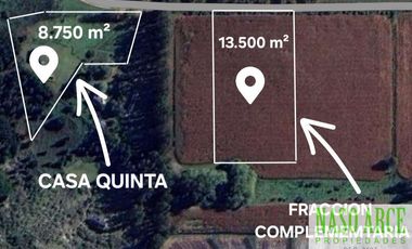 Casa quinta en venta de 2.25 Has. en La Peregrina, Sierra de los Padres