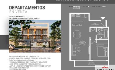 Departamento en venta de 1 dormitorio en Ramos Mejía