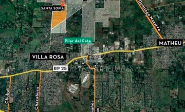 Oportunidad Terreno/Lote en venta ubicado en Barrio Santa Sofia, Pilar del Este.
