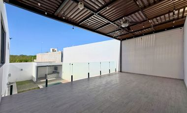 CASA VENTA MÉRIDA, 4 HABITACIONES, ALBERCA, 559 DE CONSTRUCCIÓN, BELLAVISTA, DZITYÁ.