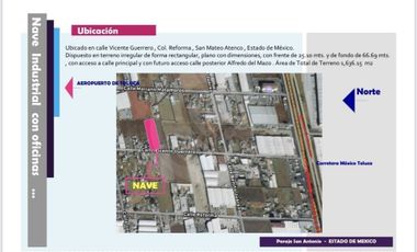 Nave industrial en venta en Reforma