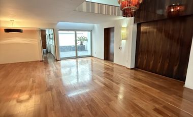 Departamento en renta con terraza privada