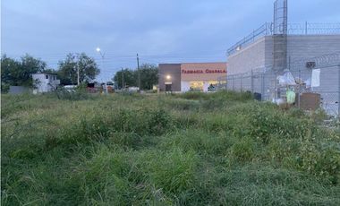 Terreno en Venta 1050m , comercial ,Las Palmas Apodaca MST