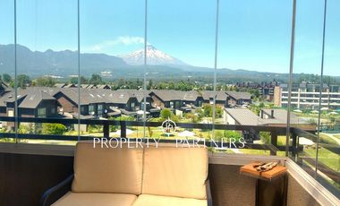 Departamento en excelente ubicación, con vista al volcán