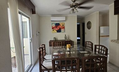 CASA AMUEBLADA CON PICINA AL NORTE DE MERIDA, YUCATAN.