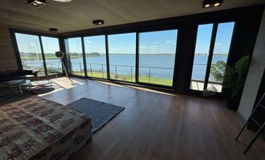 Casa 6 Amb a Estrenar en Venta, Lote Al Lago en Barrio Marinas. Puertos del Lago