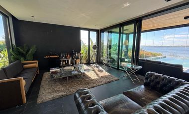 Casa 6 Amb a Estrenar en Venta, Lote Al Lago en Barrio Marinas. Puertos del Lago