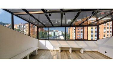 ARRIENDO PENTHHOUSE REMODELADO SOTILEZA TERRAZA ESTUDIO (VM)