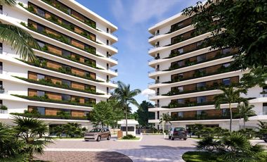 Departamento en Venta en Puerto Morelos a 10 min de la Playa