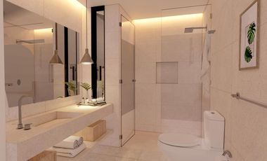 Departamento en Venta en Puerto Morelos a 10 min de la Playa